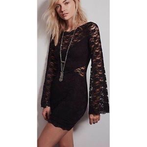 Free People Lovely In Lace Dress